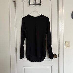Lululemon Drysense Black Size Medium Long Sleeve Shirt